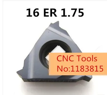 

10pcs 16 ER 1.75 ISO Carbide Threading Inserts 1.75 ISO external Threading Tips,Indexable Inserts for Threaded Lathe Holder SER