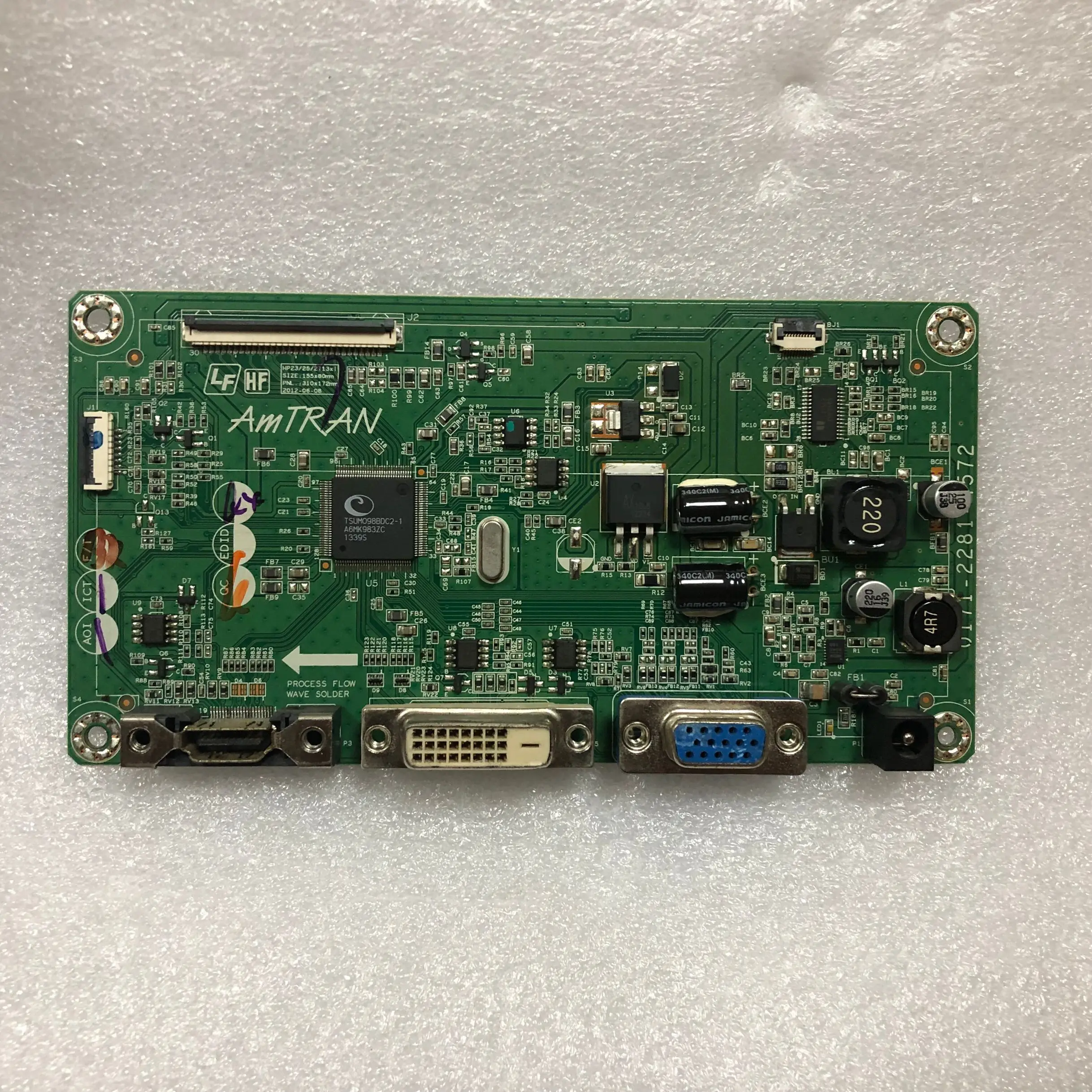 Original para hp Pavilion 22fi 23fi Motorista Board 017122814572