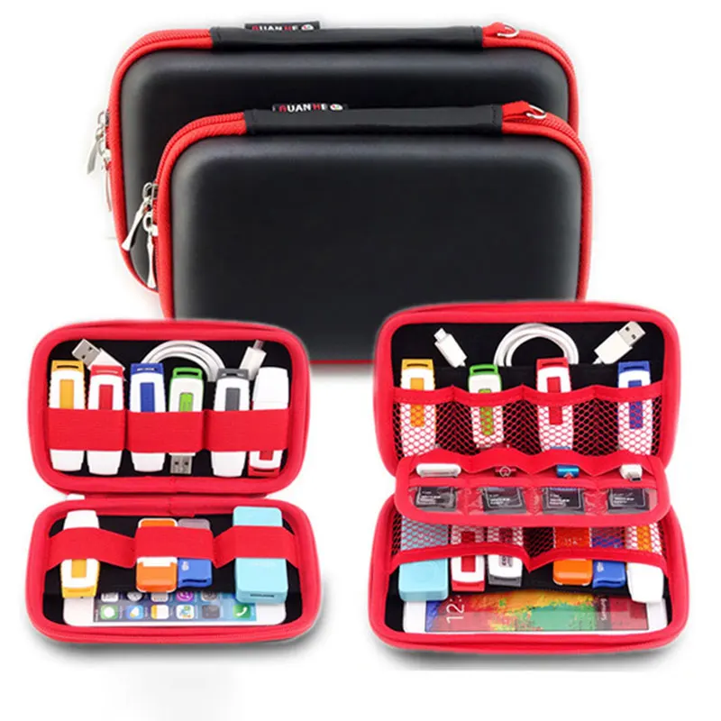 Portable Electronic Gadgets Storage font b Bag b font for HDD Phone USB Cable U Disk