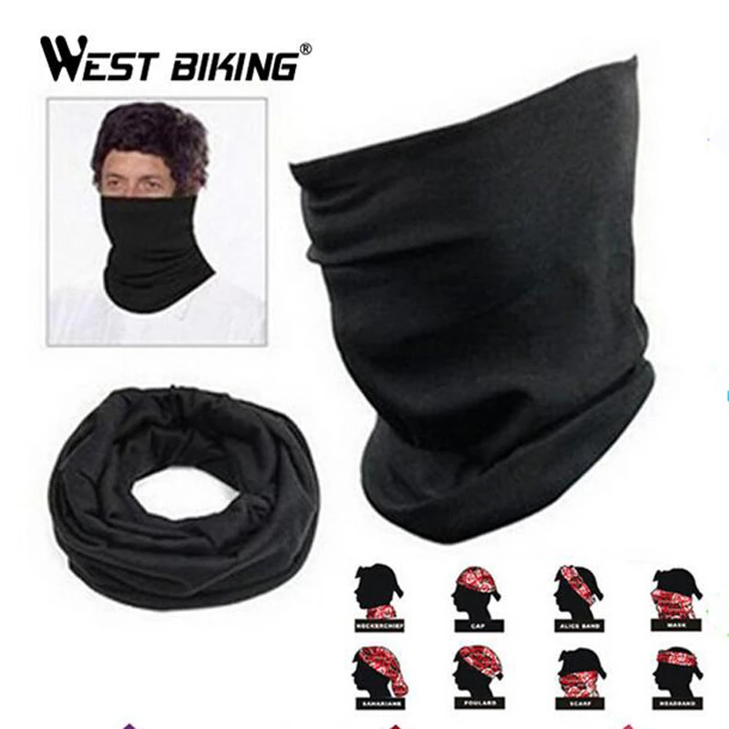 

WEST BIKING Sports Skull Wicking Seamless Cycling Bike Bicycle Riding Veil Multi Head Scarf Face Masks Bandana Scarf