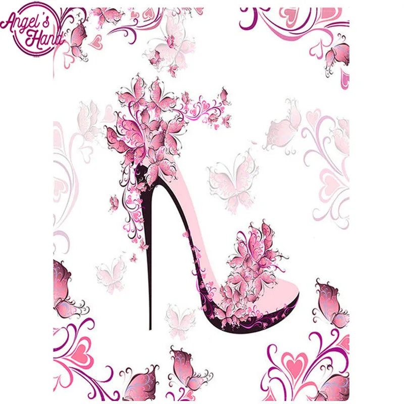 3ddiamond painting cross stitch red high heeled shoes rhinestone square 3ddiamond painting cross stitch red high heeled shoes rhinestone square