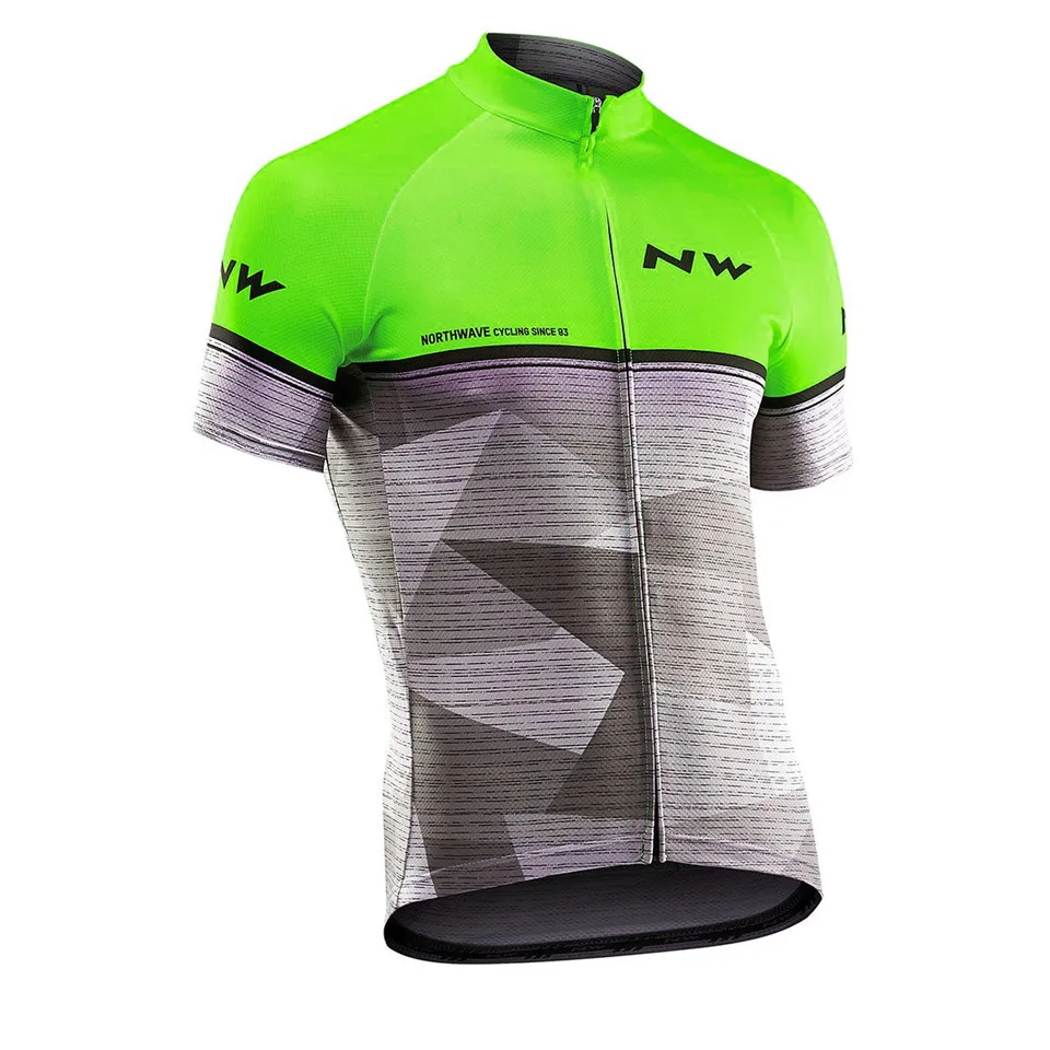 Быстросохнущая футболка для велоспорта Northwave летняя с коротким рукавом MTB велосипедная одежда для велоспорта Ropa Maillot Ciclismo гоночная велосипедная одежда - Цвет: 9