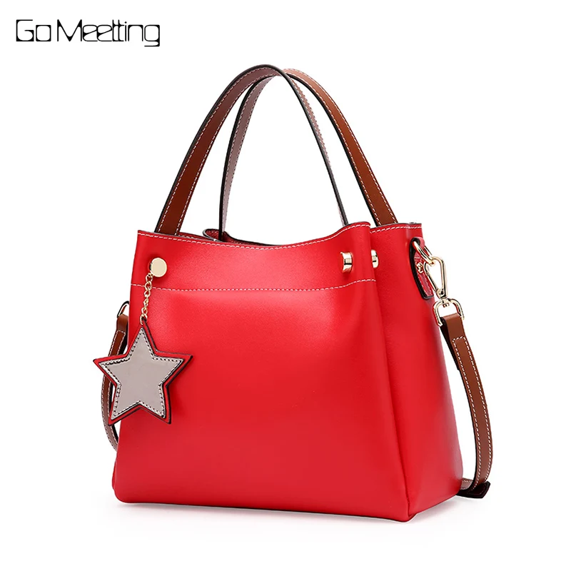 

Go Meetting women bags for women 2018 Genuine leather handbag women messenger bag Sac A Main Female Shoulder Cross Body Bags