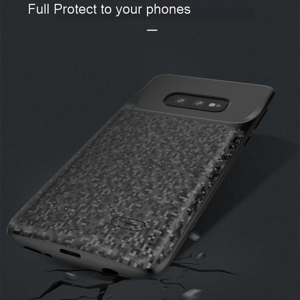 Vogek 5000mah Battery Charger Case for Samsung Galaxy S10 Plus External Portable Power Bank Battery Case for Samsung S10 S10E