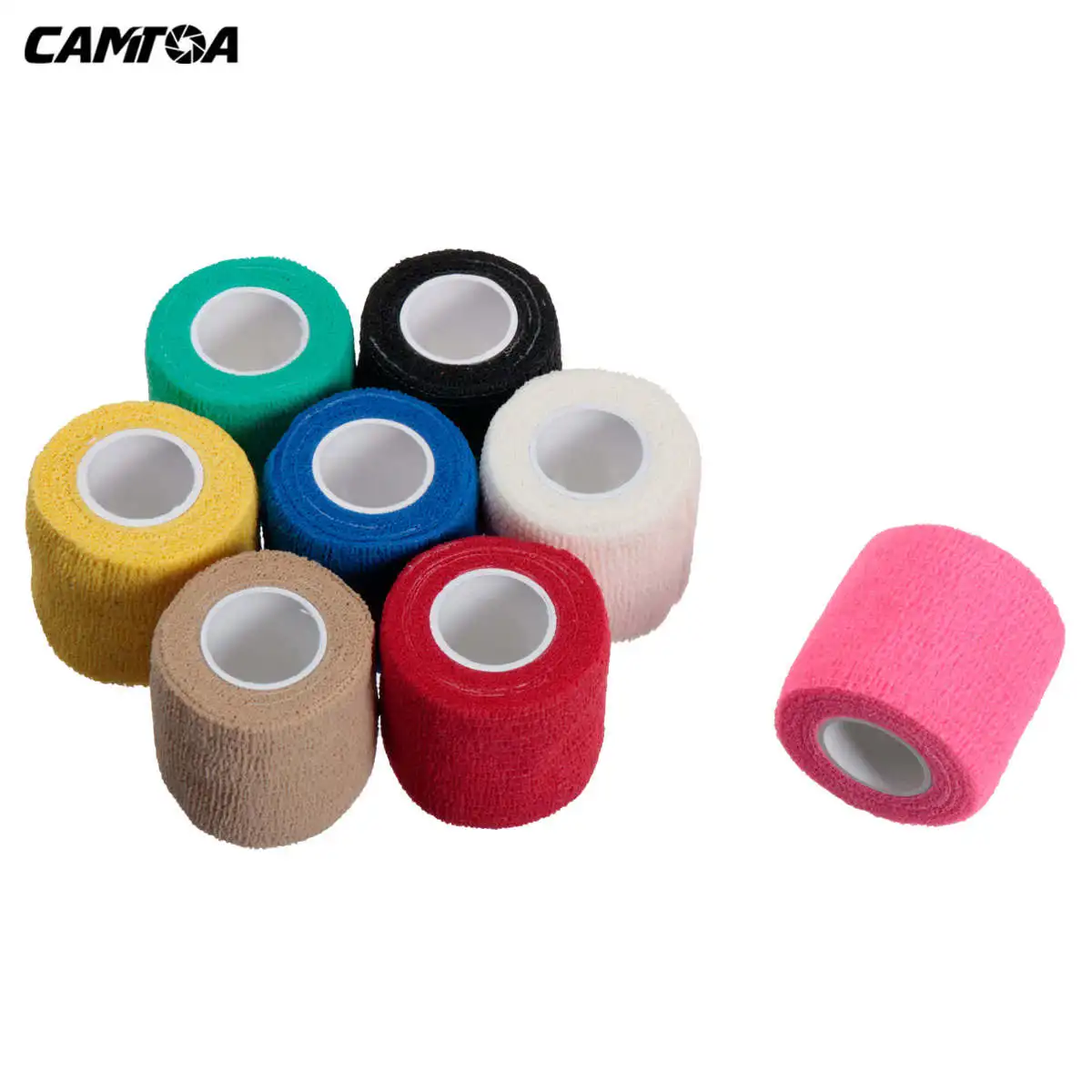 4 5m 5cm font b Fitness b font Weightlifting Self Adhesive Ankle Finger Muscles Care Elastic