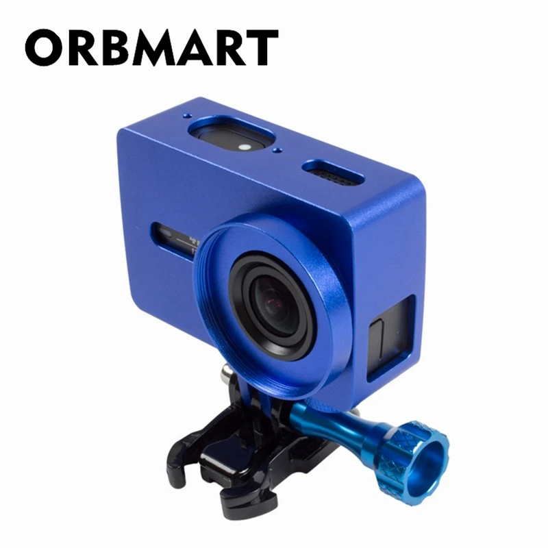 

Metal Cases For Xiaomi Yi 2 Xiaoyi 2 II 4K Aluminum Alloy Housing Protective +37mm UV Filter Action Sport Camera Protective Cap