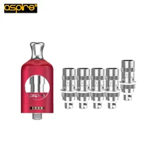 Free 5PCS Aspire Nautilus BVC Coil 0 7ohm Or 1 8ohm Aspire Nautilus 2 Atomizer Mouth