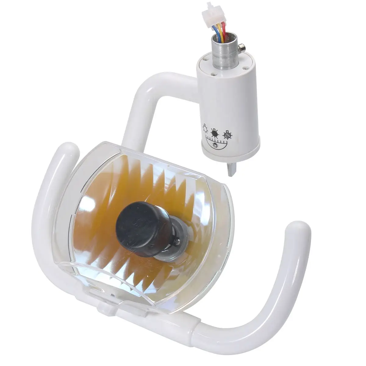 50 Вт галогенная лампа холодный светильник бестеневой оральный светильник для стоматологического блока стул платформа инструмент ключ Зубы аксессуары для отбеливания комплект