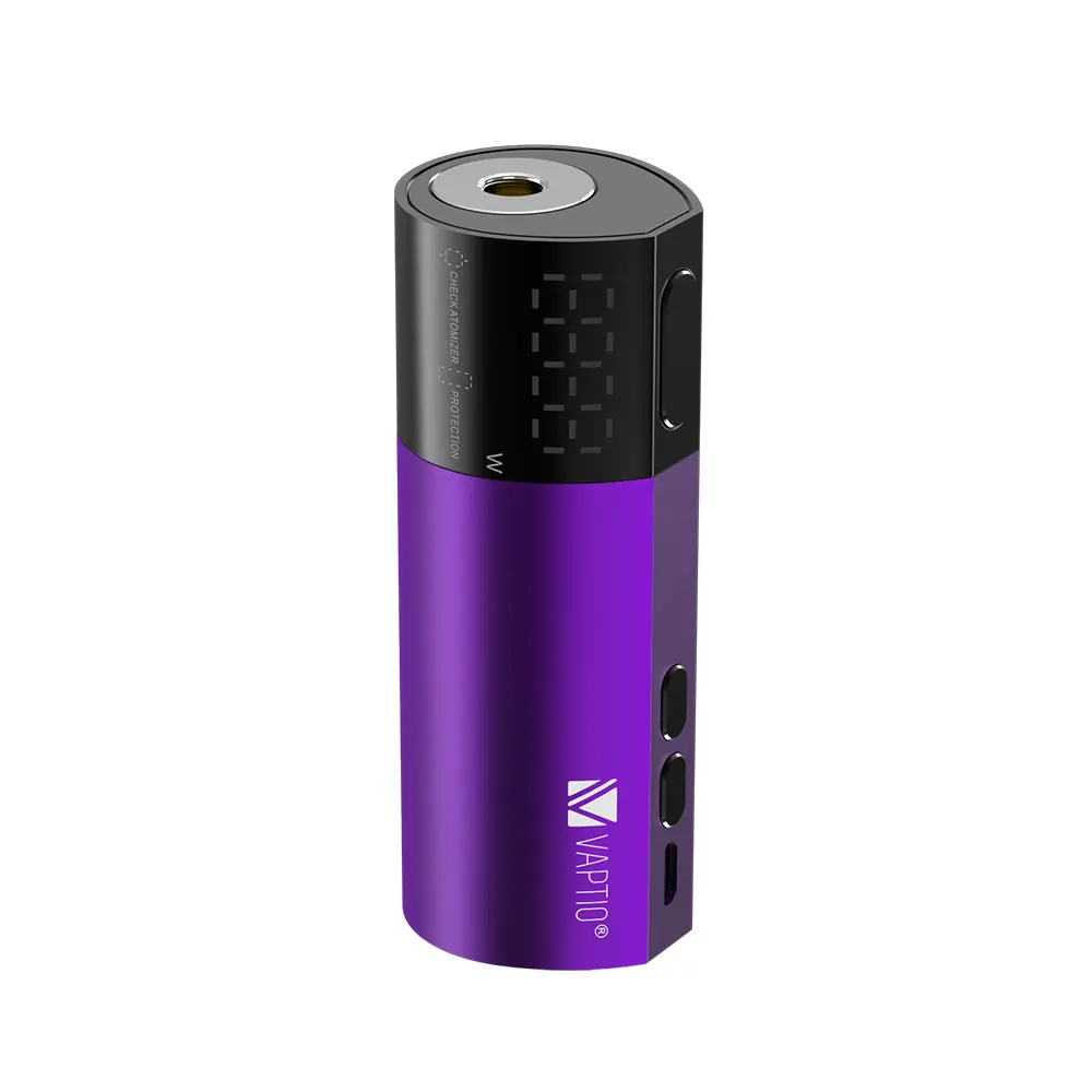 Kaufen Geschenk tank E Zigarette Verdampfer vape mod Vaptio Vex 100W TC Mod Vape Fit 510 pin gewinde zerstäuber vaping Kit Keine Batterie