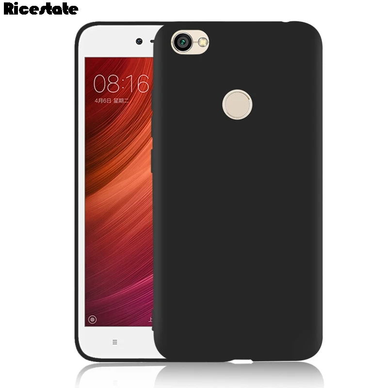 

Xiaomi Redmi Note 5A Prime 3GB/32GB,4GB/64GB Back Cover For Redmi Y1 Phone Matte Soild color Soft Silicon TPU Cases