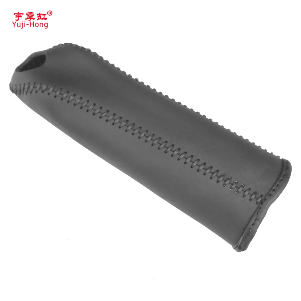 Car Handbrake Covers Case for Subaru XV Forester 2013 Genuine Leather Cover Handbrake Lever Grips