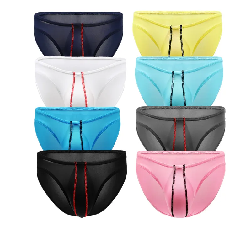 Сексуальное мужское нижнее белье трусы экзотические бантики Cueca Masculina с низкой