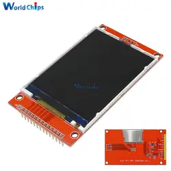 2,8 "240x320 SPI TFT ЖК-дисплей последовательный Порты и разъёмы модуль с печатной платы адаптер Micro SD ILI9341 5 В/3,3 В 2,8 дюймов светодио дный Дисплей для