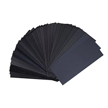 

42 Sheets Sandpaper Waterproof Abrasive Sand Paper Grinding Polish Tool 120#-3000# DTT88