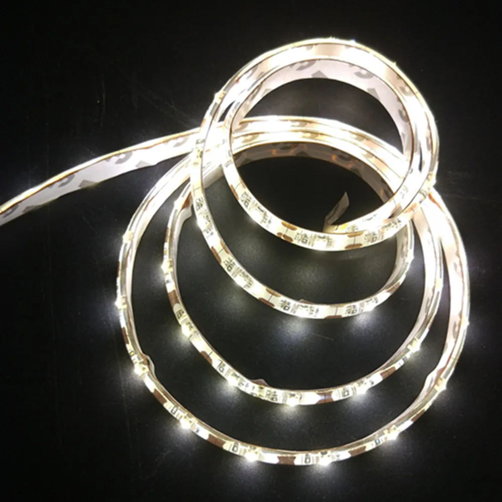 YIYANG Водонепроницаемая светодиодная лента на батарейках 1 м AA 60leds 4.5В 3528 Лента Fexible