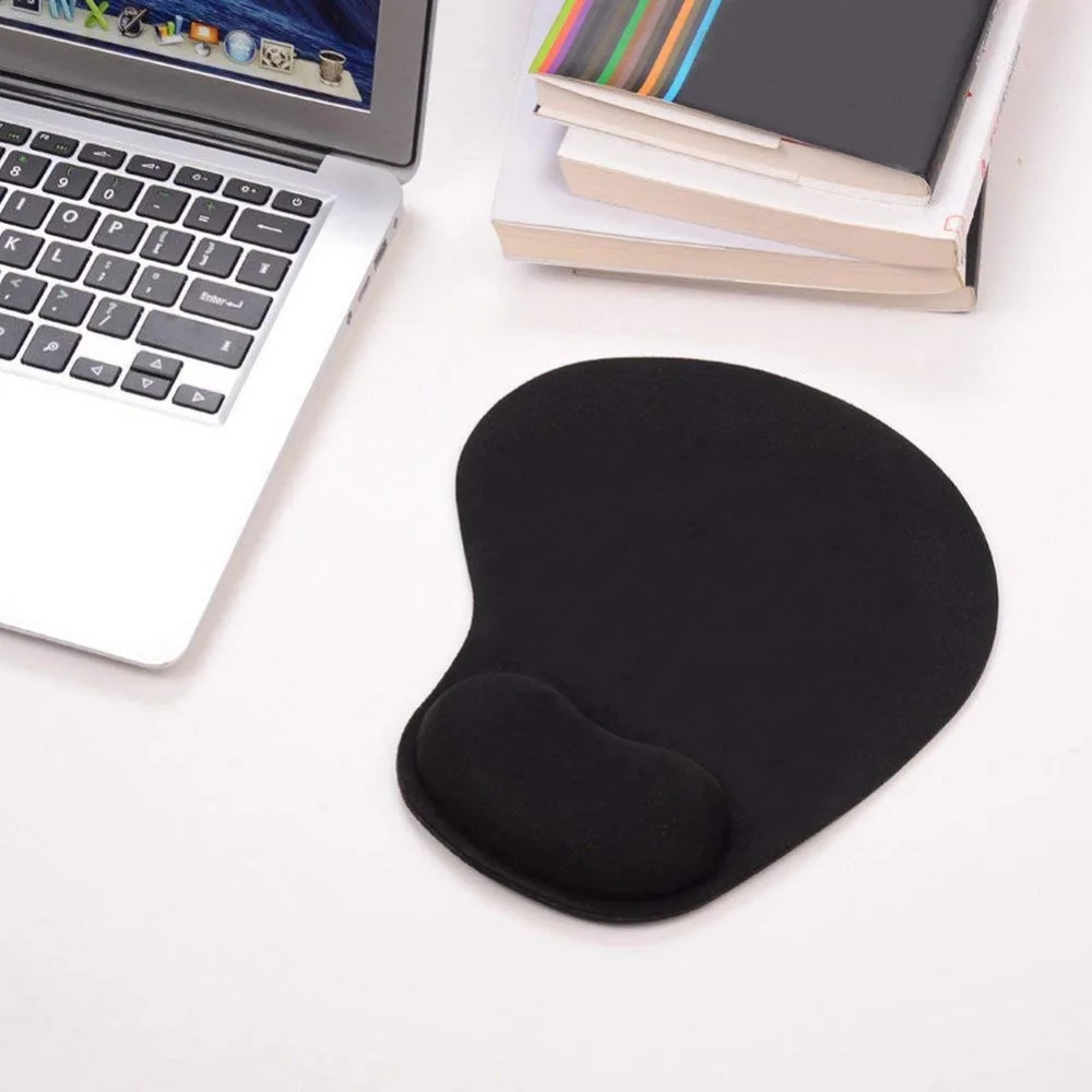 

Wrist Protect Optical Trackball PC Thicken Soft Comfort Mouse Pad Mat Mice Support Wrist Comfort Colorful