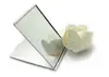 1pcs Ultra-thin Make Up Pocket Mirror Cosmetic Rectangle Foldable Silver Makeup Mirrors Gift For Girl ► Photo 3/5