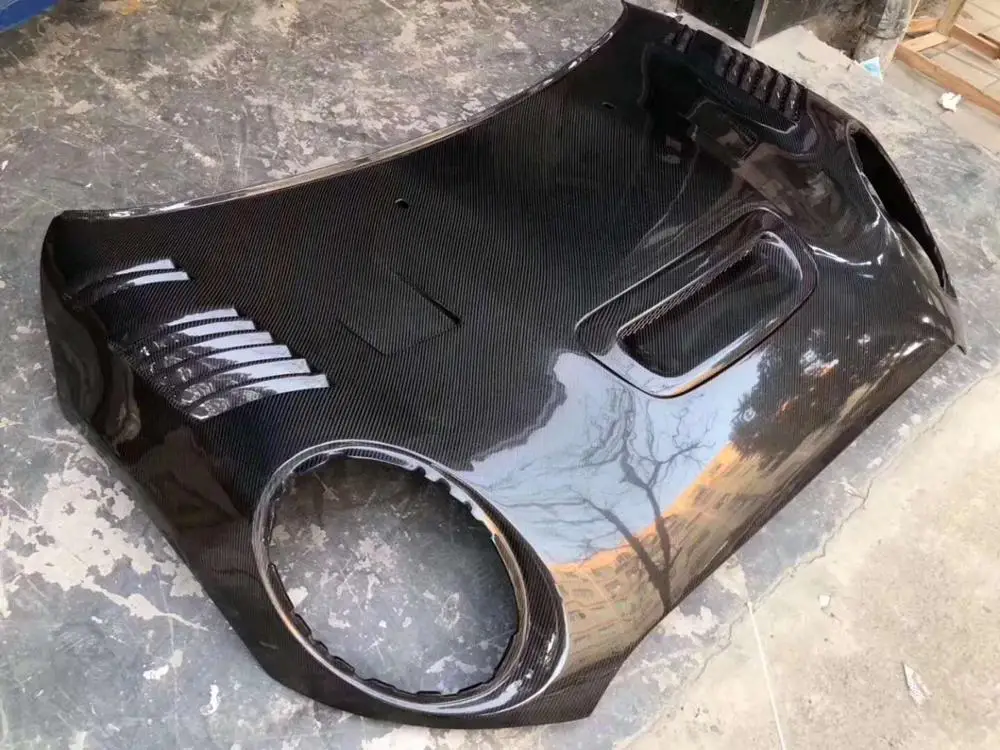 Для BMW Mini Cooper F56 F55 AG декоративный капот из углеродного волокна автомобильный