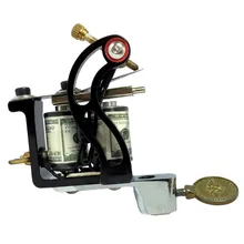 Тату машина пистолет шейдер лайнер 10 обертывание катушки татуировки Мощные поставки