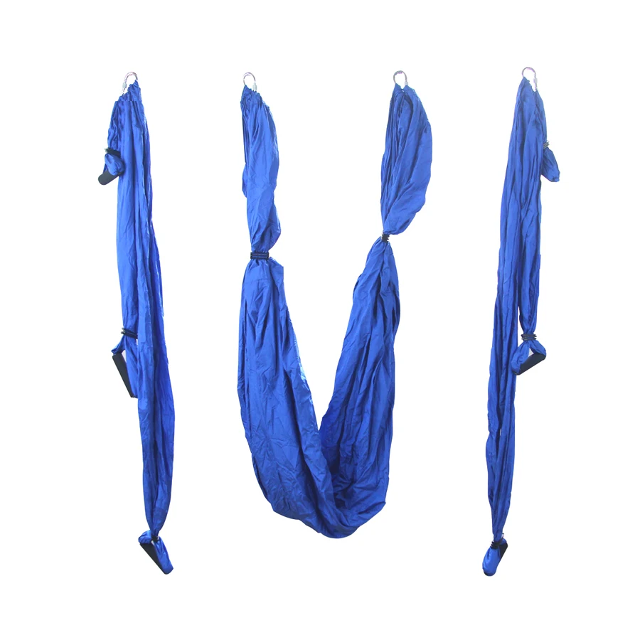 

1 Piece Blue Air Flying Yoga Hammock Aerial Yoga Hammock Belt Fitness Swing Hammock 2.5mx1.5m