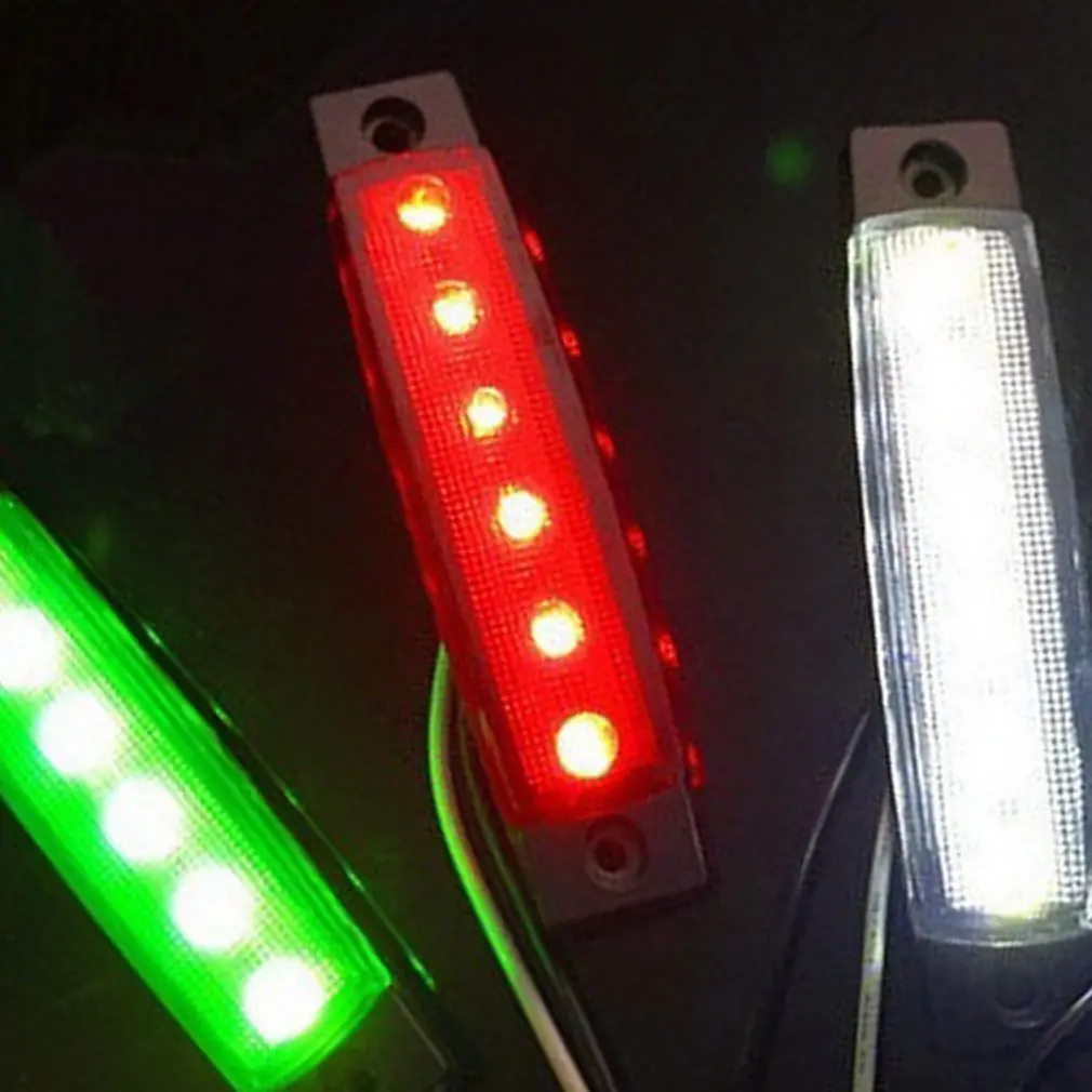 

Highlight Truck Side Light 6LED 2835SMD Waterproof for Buses Trucks 12V 24V High Bright Low Power Consumption