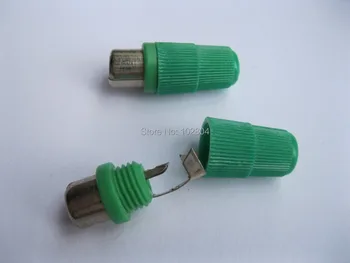 

Solder Green RCA Jack Female Audio Video Connector (have no soft tail) 500 pcs per Lot Hot Sale