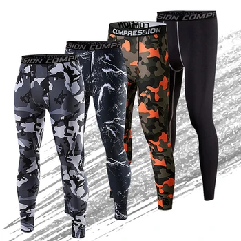 

Camouflage Running Pants Men Jogger Gym Leggings Quick Dry Breathable Leggins Hombre Fitness Exercise Male Joggers Trousers LC75