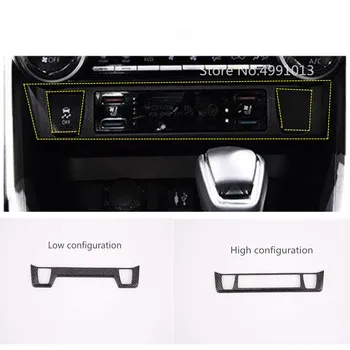 

For Toyota RAV4 2019 2020 car inner outlet vent control seat heater CD frame socket charge lighter switch frame lamp 1pcs