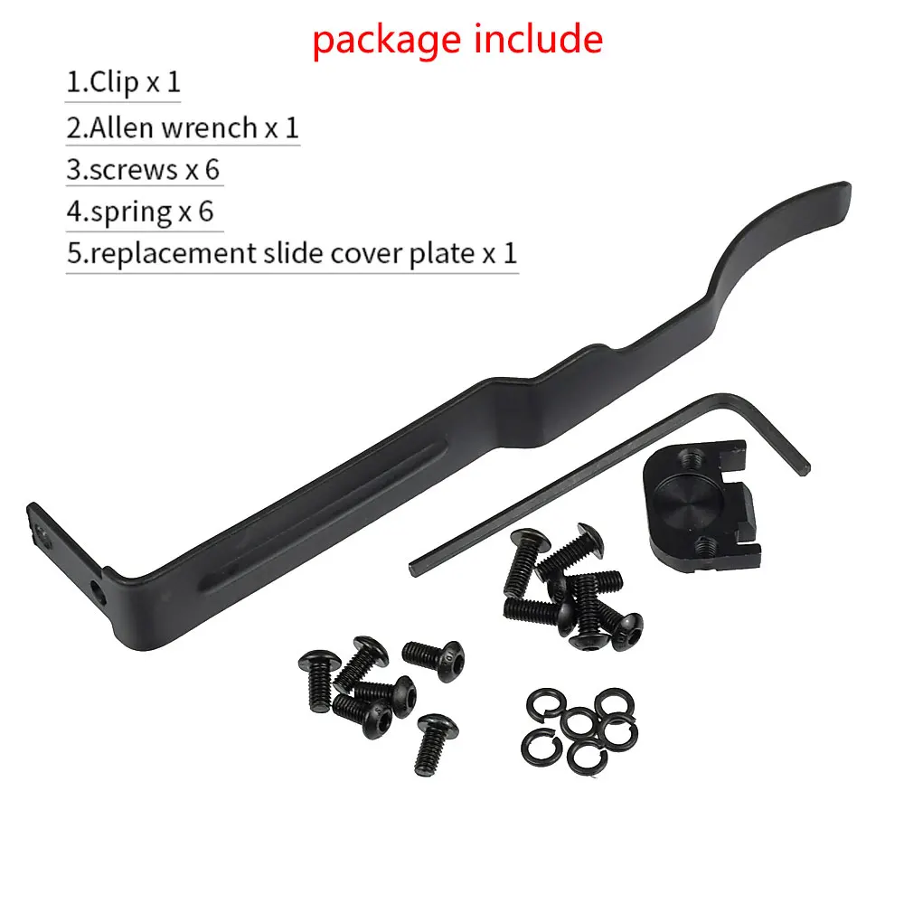 Кобура IWB Gun для правой и левой руки скрытая накладка Glock 17 19 22 23 24 25 26 27 28 30S 31 32 33 34 35