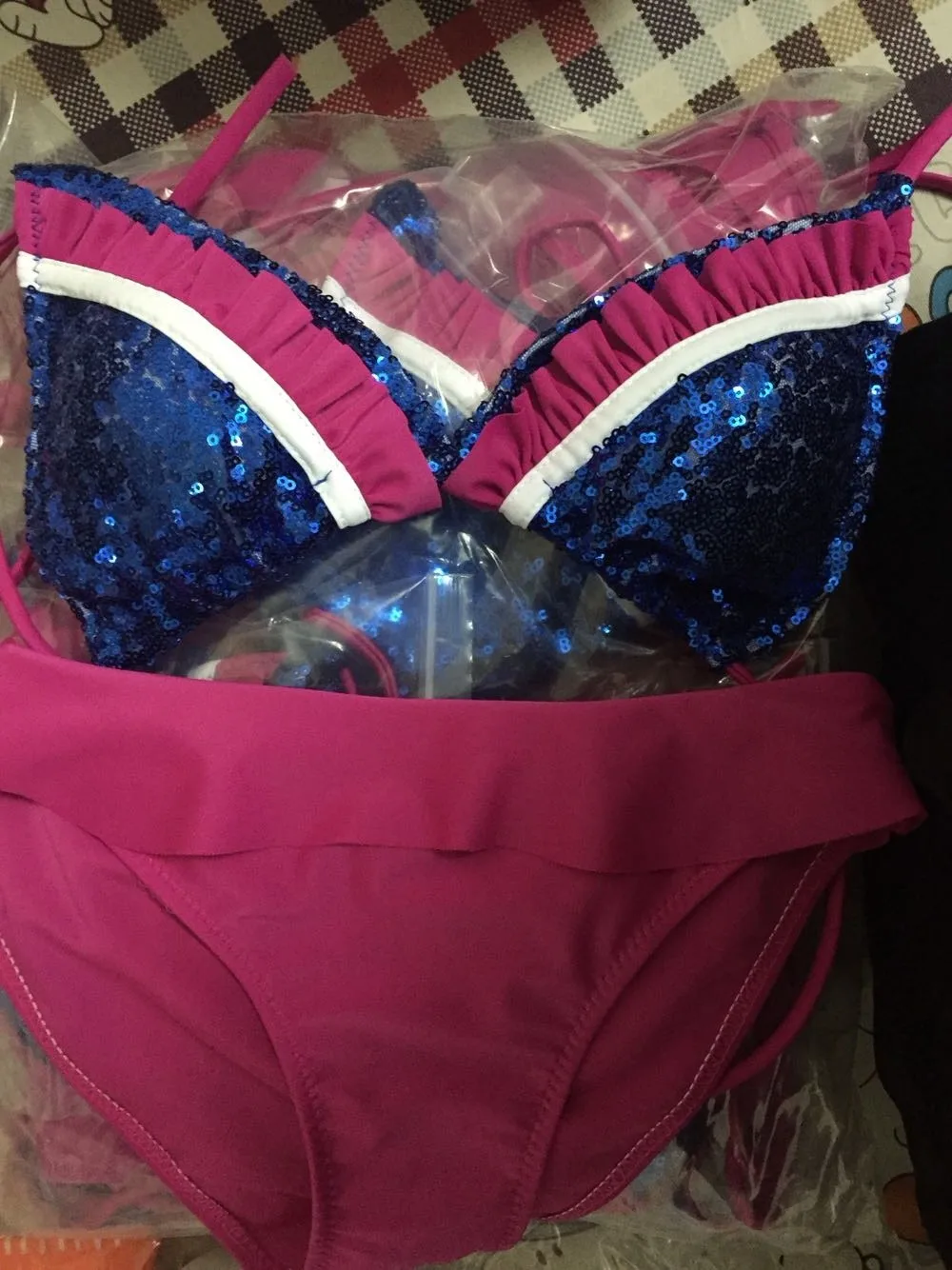 2016-New-Summer-Bikinis-Set-Women-Sexy-Patchwork-Sequin-Swimsuit-cheeky-bikini-Brazilian-swimwear-maillot-de