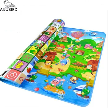 

Double-sided Baby Crawling Play Mat 5mm Gym Soft Floor Game Carpet Toy Eva Foam Developing Mats Children Puzzle Pad Kids Rug