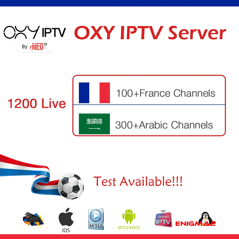 

New OXY French iptv Subscription code for France Belgium Arabic football Support M3u Enigma2 Smart TV PC Android App PK SUBTV