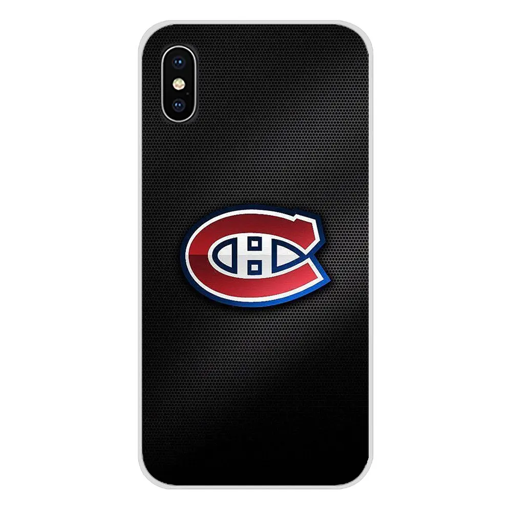 Мобильный телефон Обложка для Huawei G7 G8 P7 P8 P9 P10 P20 P30 Lite Mini Pro P Smart Plus хоккей на льду Montreal Canadiens - Цвет: images 3