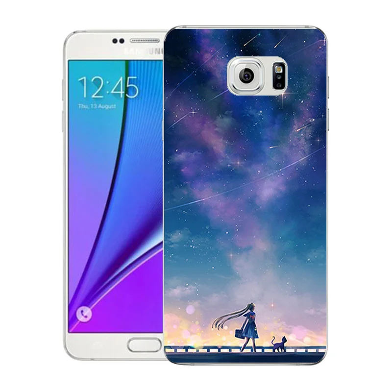 Для samsung Galaxy Note 5 Чехол, мягкая задняя крышка, ТПУ чехол для Galaxy Note 5 Note5 N920, силиконовый чехол, Модный чехол с принтом