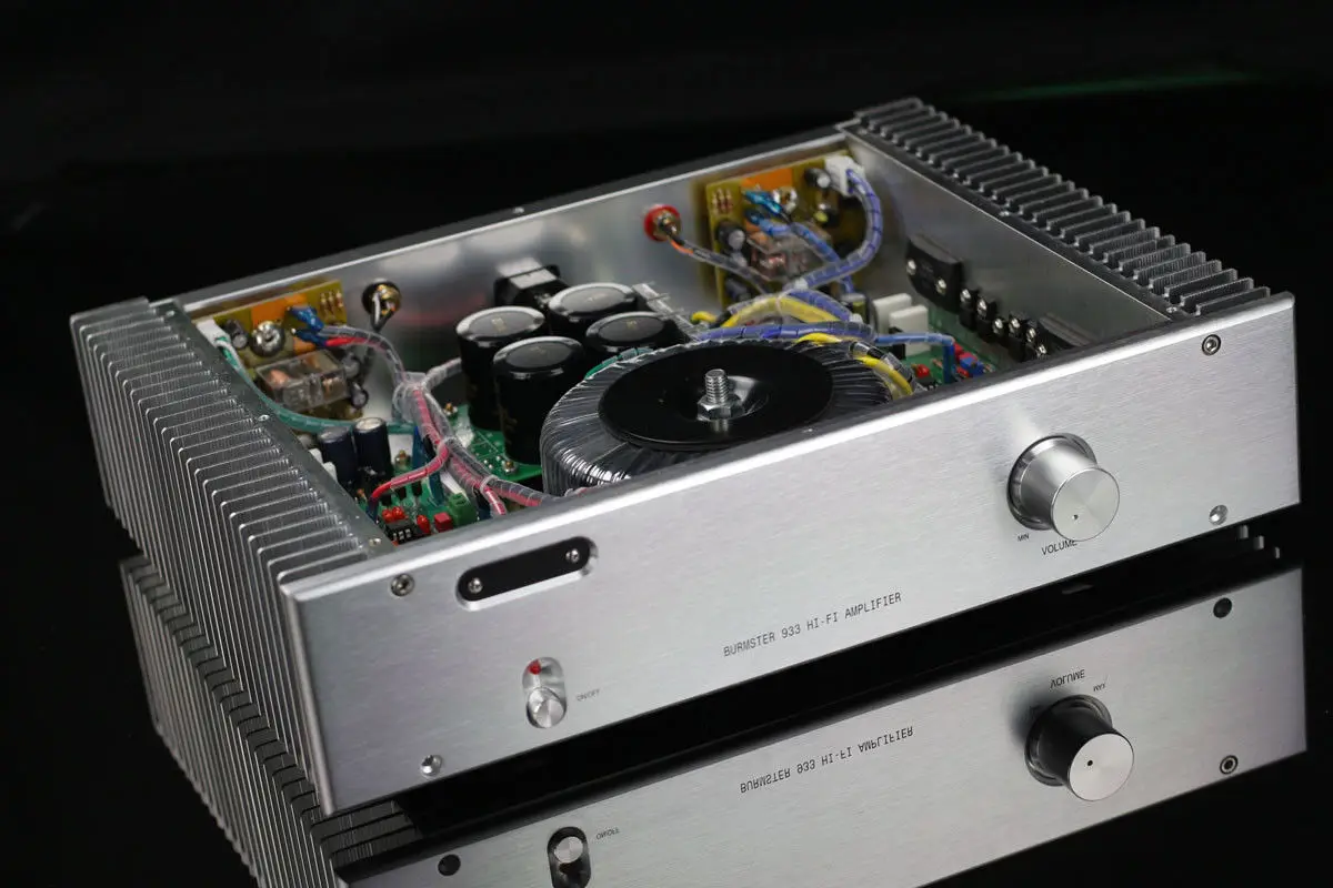 

ZEROZONE HM4S HIFI Stereo Power amplifier base on Burmester 933 amp 100W+100W L7-53