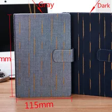 Канцелярия блокнот ежедневник Внешний монтаж вязаная ткань бизнес дневник ноутбук творческий Блокнот с кнопкой дневник ежедневник личный дневни канцтовары школьные принадлежности