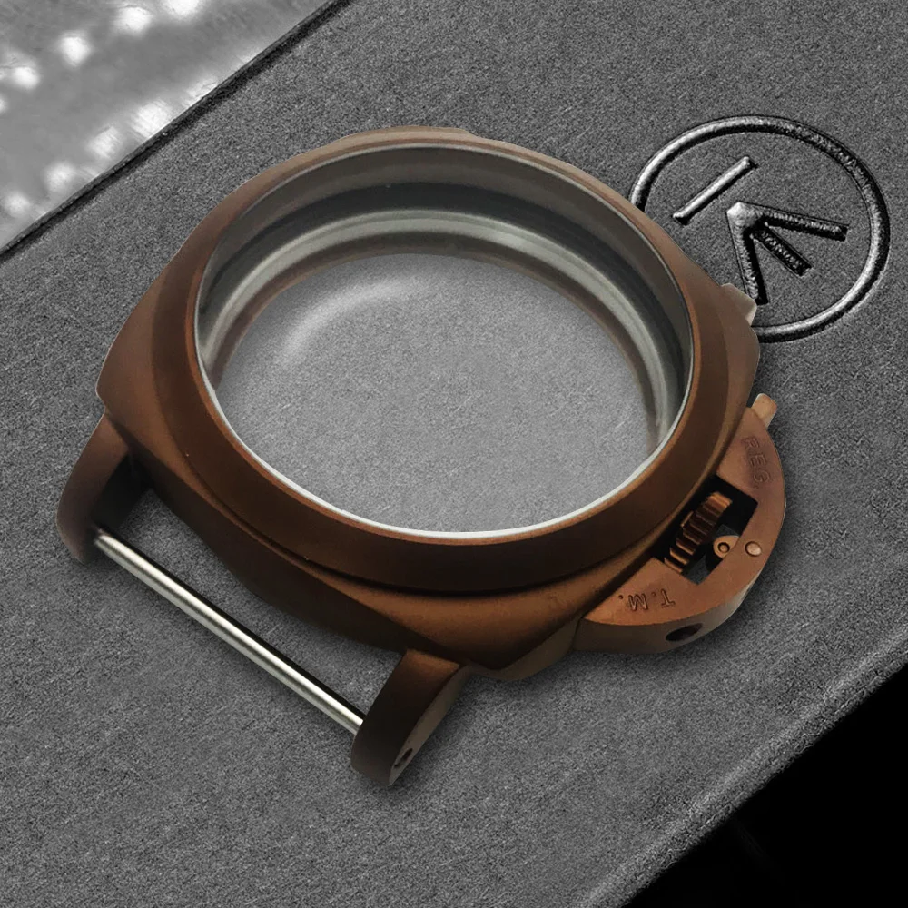 brushed watch case