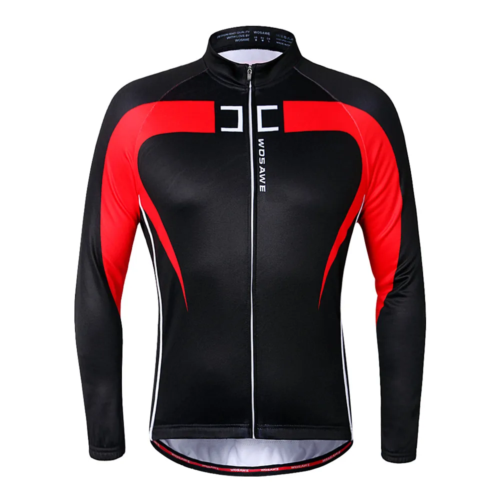 Long Sleeves Thermal Bicycle Jackets Coat maillot ciclismo Fleece