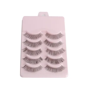

5 Pairs/set Natural Sparse Cross Eye Lashes Extension Makeup Long False Eyelashes Makeup Beauty Tools Accessories