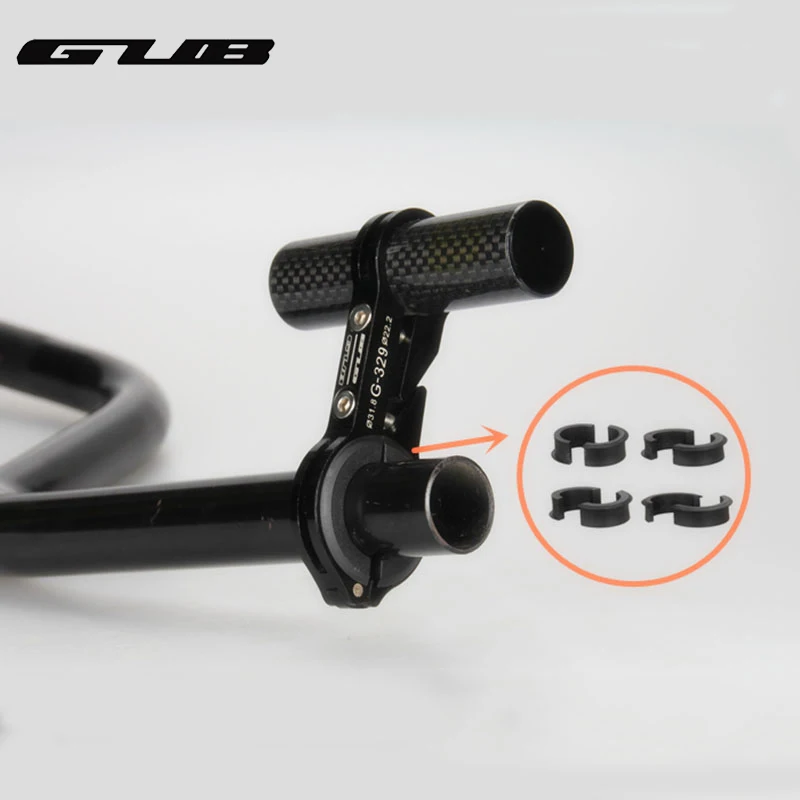 Bicycle Accessories Bicycle Handlebar Extender 2 Pairs Conversion Bike Mount Clamp Switch Spacer 31.8mm to 25.4 22.2mm