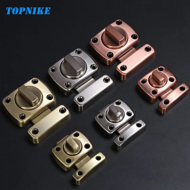 

TOPNIKE 5PC Sliding door latch lock steel door and window latch locks