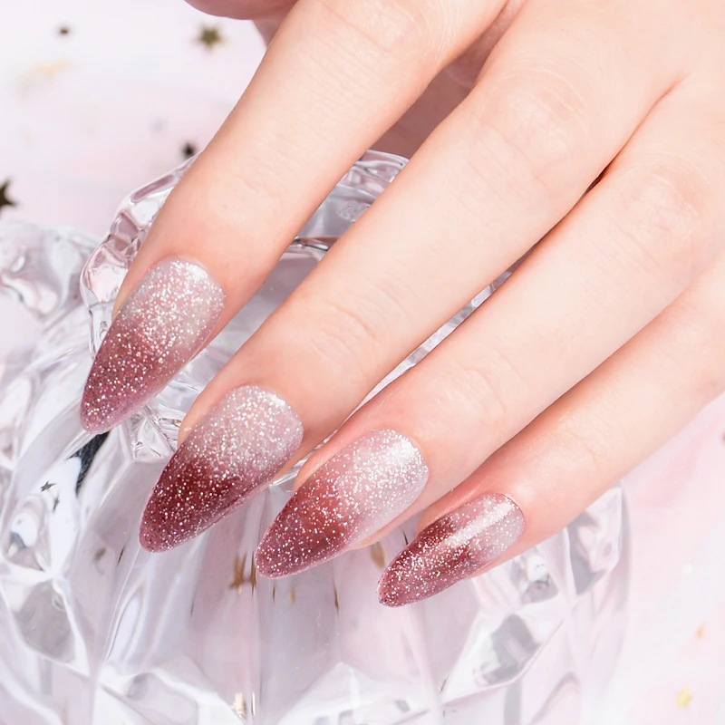 RBAN NAIL 8 мл Радужный термальный меняющий Цвет Гель лак для ногтей верхнее покрытие