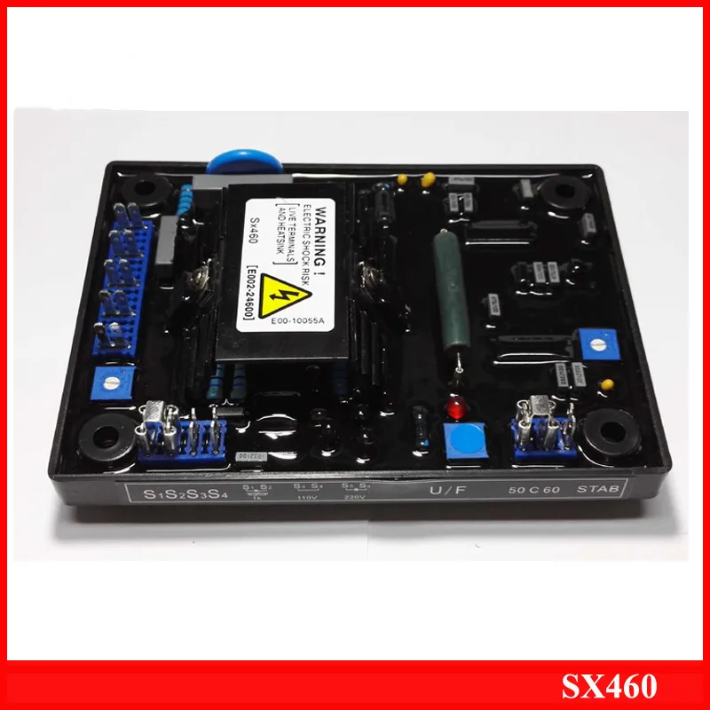 Черный Автоматический регулятор напряжения AVR SX460 SX440 AS440 для деталей