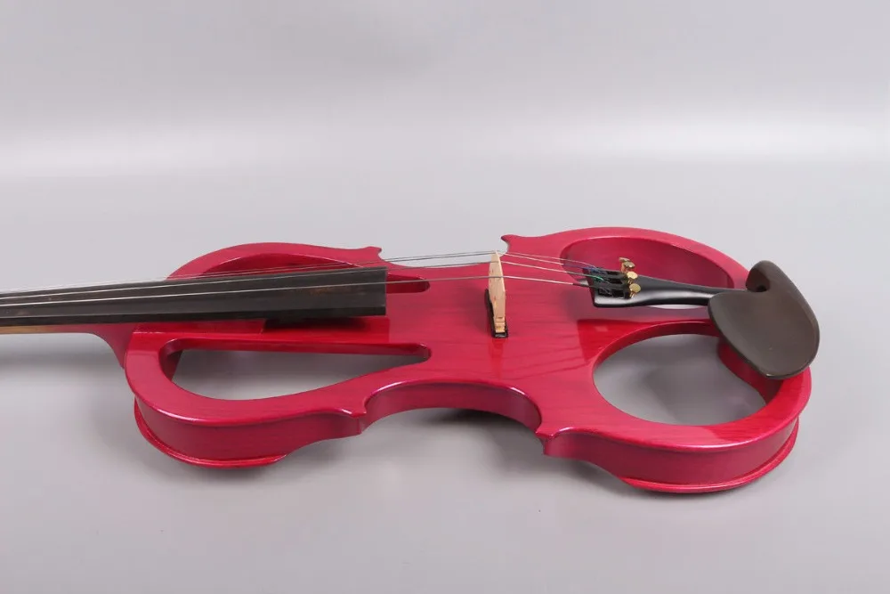 Электрический Viola 4string 16 ''дюймовый твердый дерево тишина PU хороший звук 7