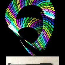 40 светодиодный Pixelspoi, 1 палочка, полноцветный светодиодный nunchakus, программируемый выступления stick