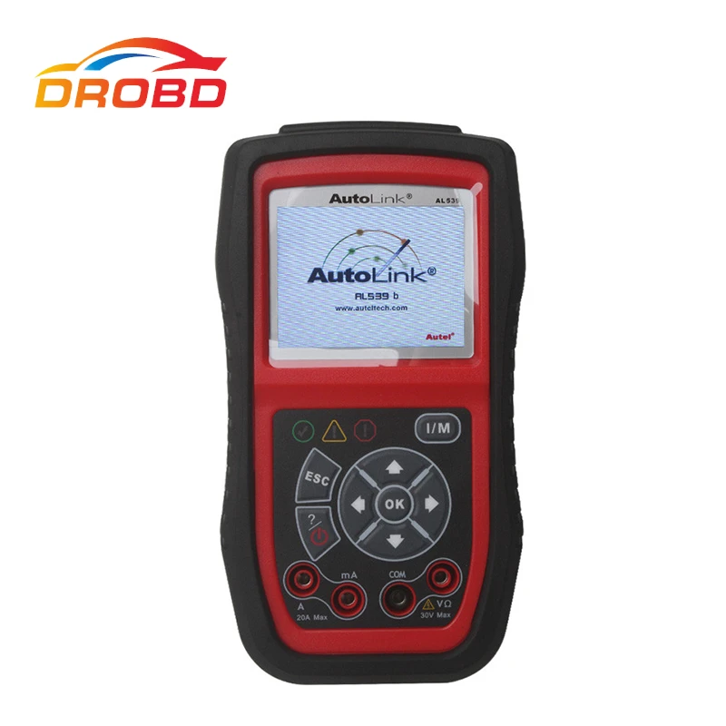 Цена за OBD 2 Code Reader Autel Автоссылка AL539B Электрические Испытания OBD2 Scan Tool Авто Сканер Автомобильной Escaner Обновление Онлайн Цена за OBD 2 Code Reader Autel Автоссылка AL539B Электрические Испытания OBD2 Scan Tool Авто Сканер Автомобильной Escaner Обновление Онлайн