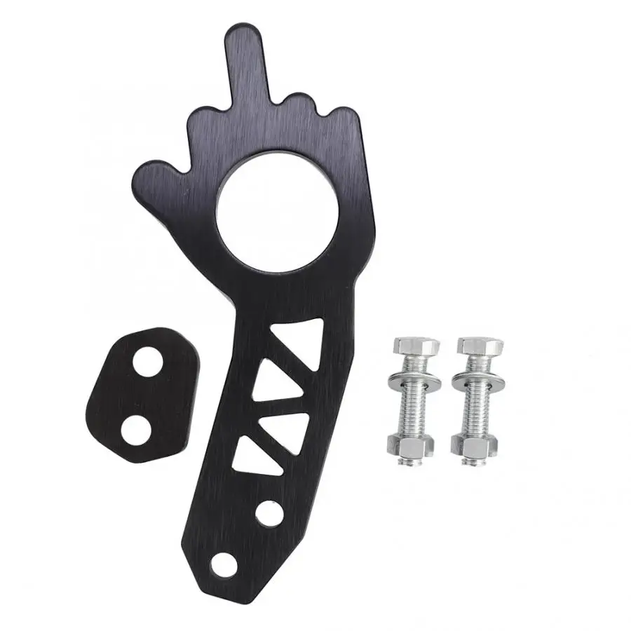 Car Universal Front / Rear Towing Hook Set Fit for Most Car Towing Ring Black Front Towing Hook Car Accessories