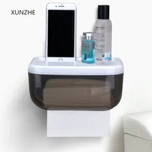 XUNZHE водонепроницаемое хранилище для туалетной бумаги, настенный держатель, вешалка для полотенец, подставка для различных предметов, органайзер, аксессуары для ванной комнаты