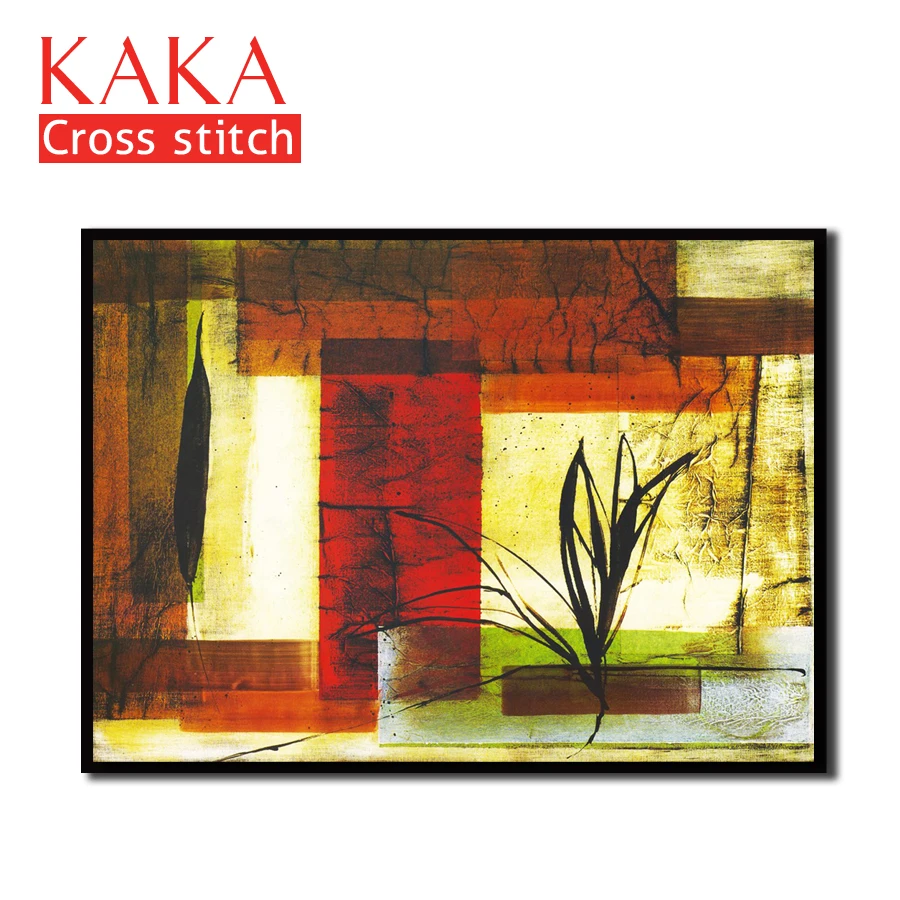 

Cross stitch kits,Embroidery needlework sets with printed pattern,11CT canvas for Home Decor Painting,Flowers Full NCKF005