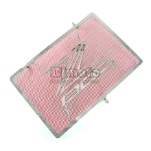 Motorcycle Parts Stainless Steel Engine Radiator Bezel Grill Guard Cover Protector Red For KAWASAKI Z800 2013 2015